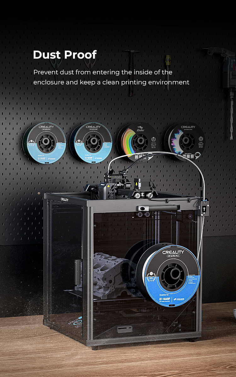 Creality acrylic enclosure for ender-5 s1 3d printer | ender 5 s1 enclosure