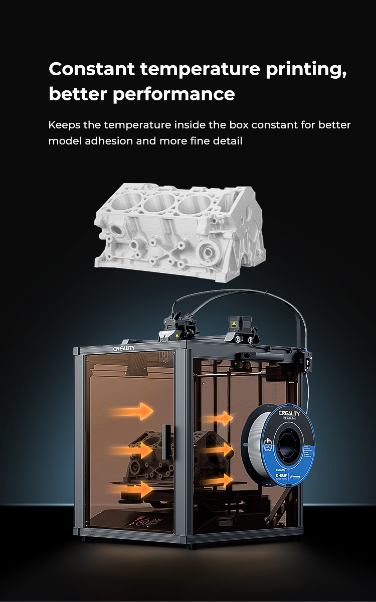 Creality acrylic enclosure for ender-5 s1 3d printer | ender 5 s1 enclosure