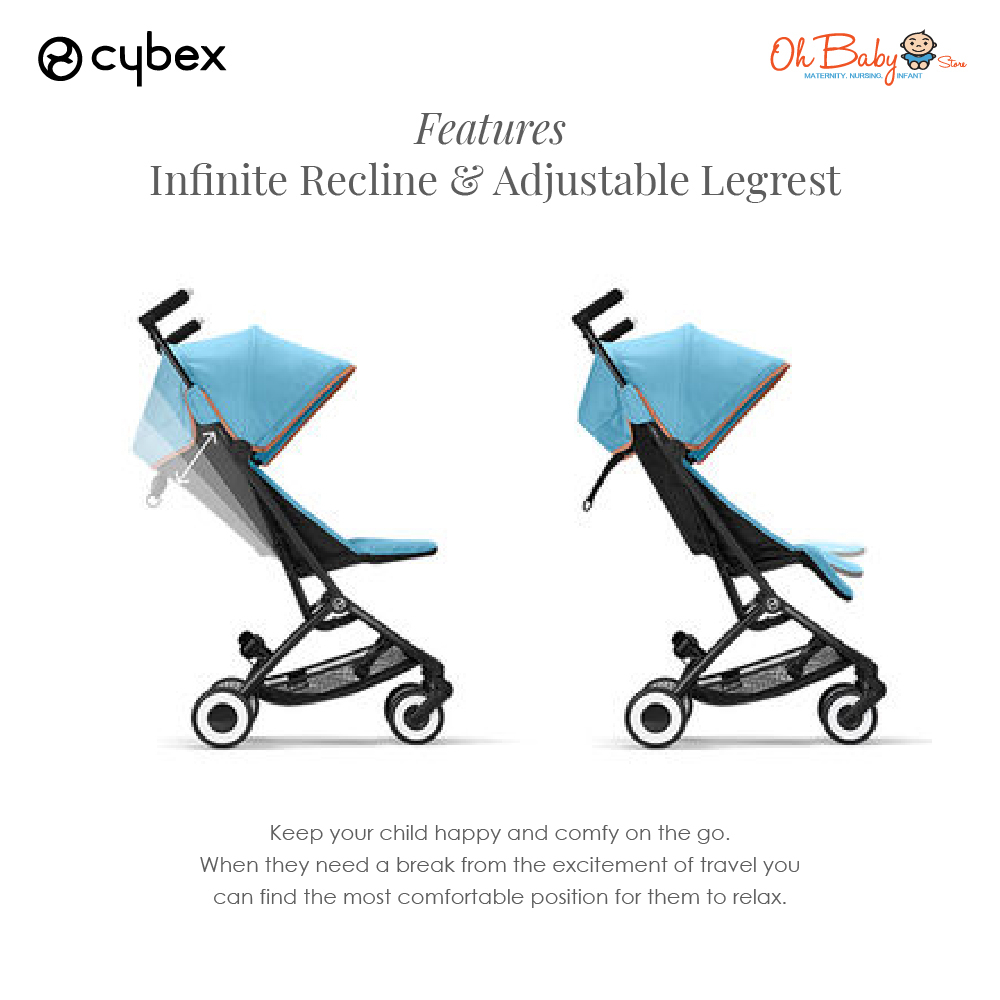 Cybex Libelle Travel Stroller Cabin size Stroller/Lightweight/Compact  Stroller 6m-22kg