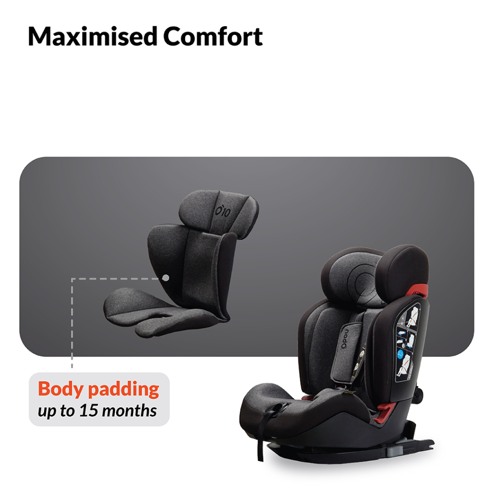 Nado O10 Baby Car Seat ECE R44 04 Approved Koopers