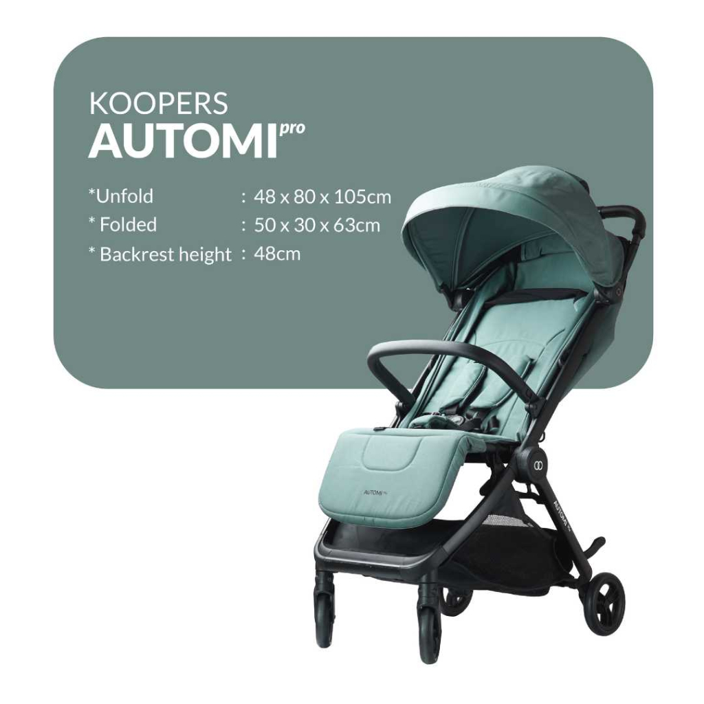 Koopers automi on sale auto fold stroller