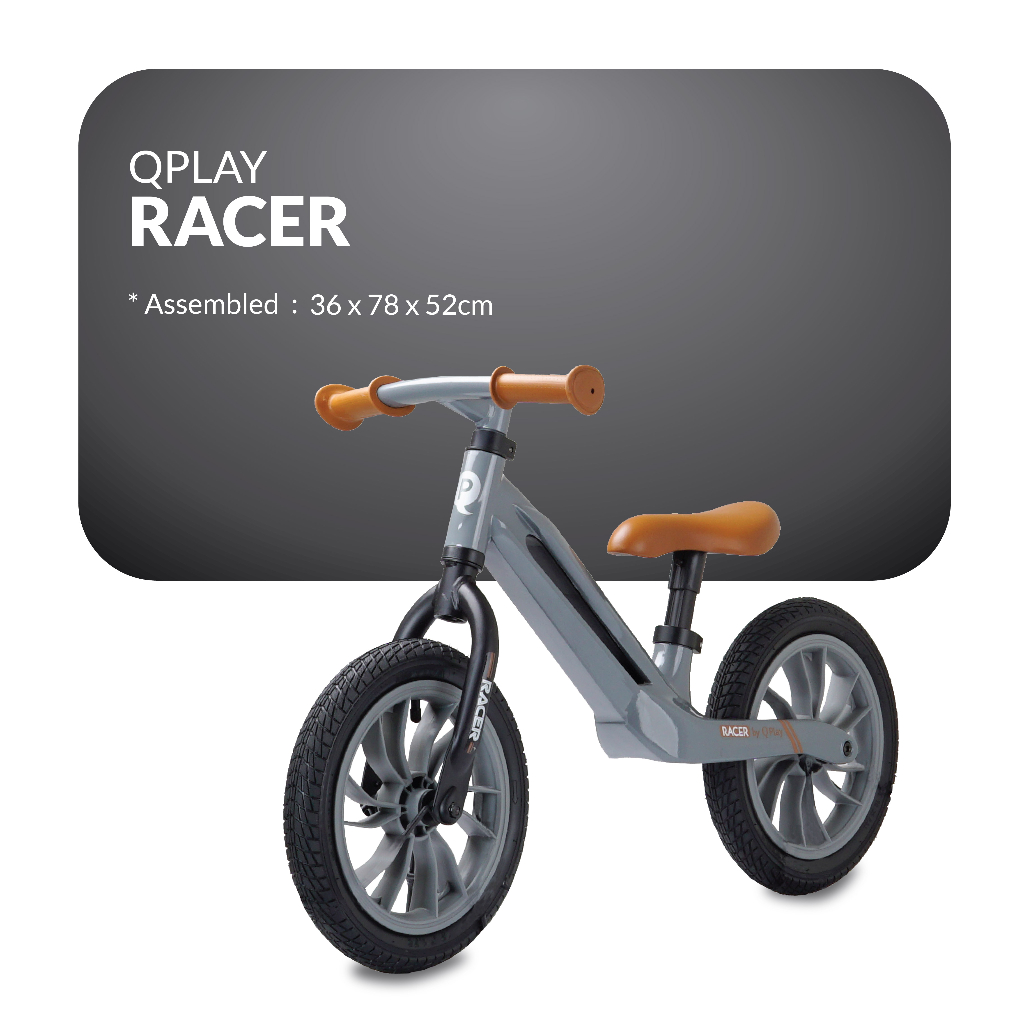 QPLAY Racer Magnesium Balance Bike EN71 1 2 3 Koopers