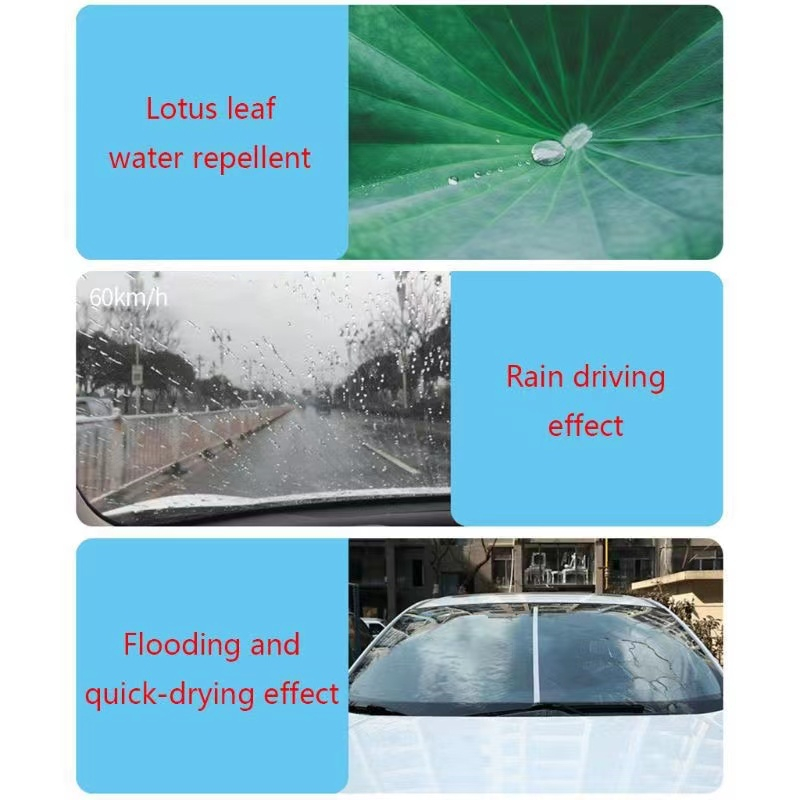 Car Window Rain Repellent Water Mark Oil Film Remover Windshield