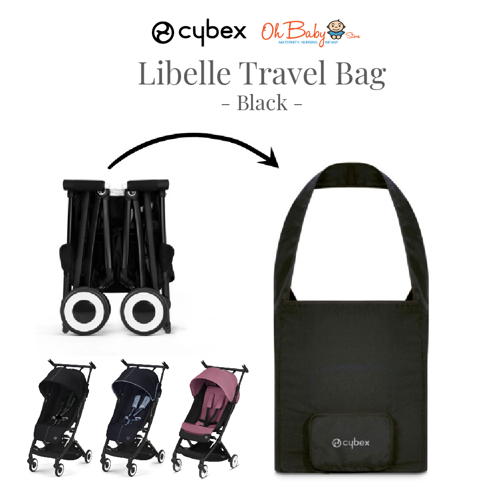 Cybex Libelle Travel Bag Black Oh Baby Store l Best Baby Store