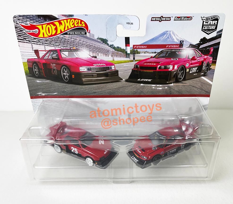 Hot Wheels Nissan Skyline R30 Silhoutte & LB-ER34 Super Silhouette ...
