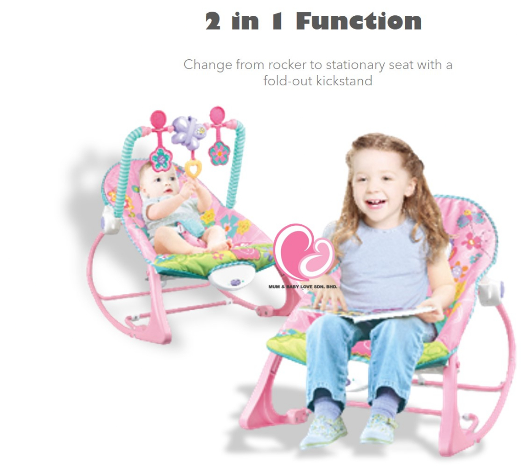 M B Tiibaby Infant to Toddler Baby Rocker Newborn till 18kg