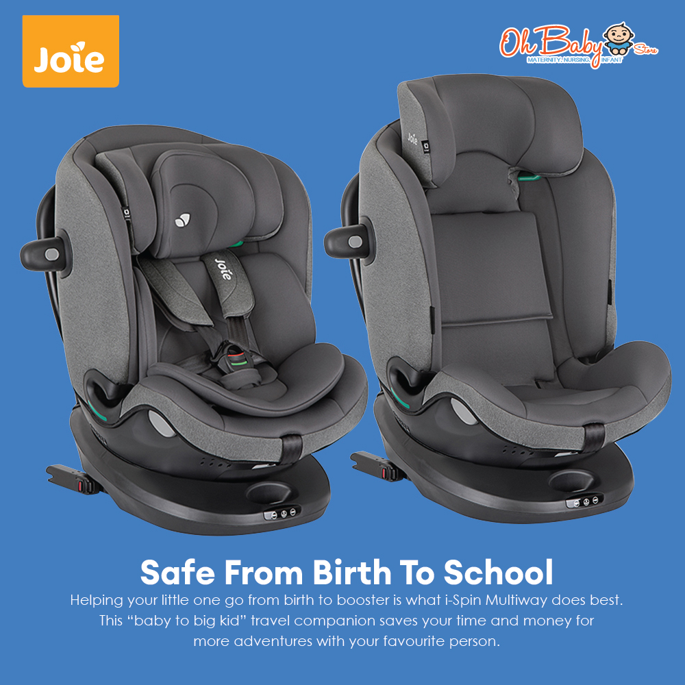 Joie i-Spin 360 R129 ISOFix Car Seat 40 to 105cm