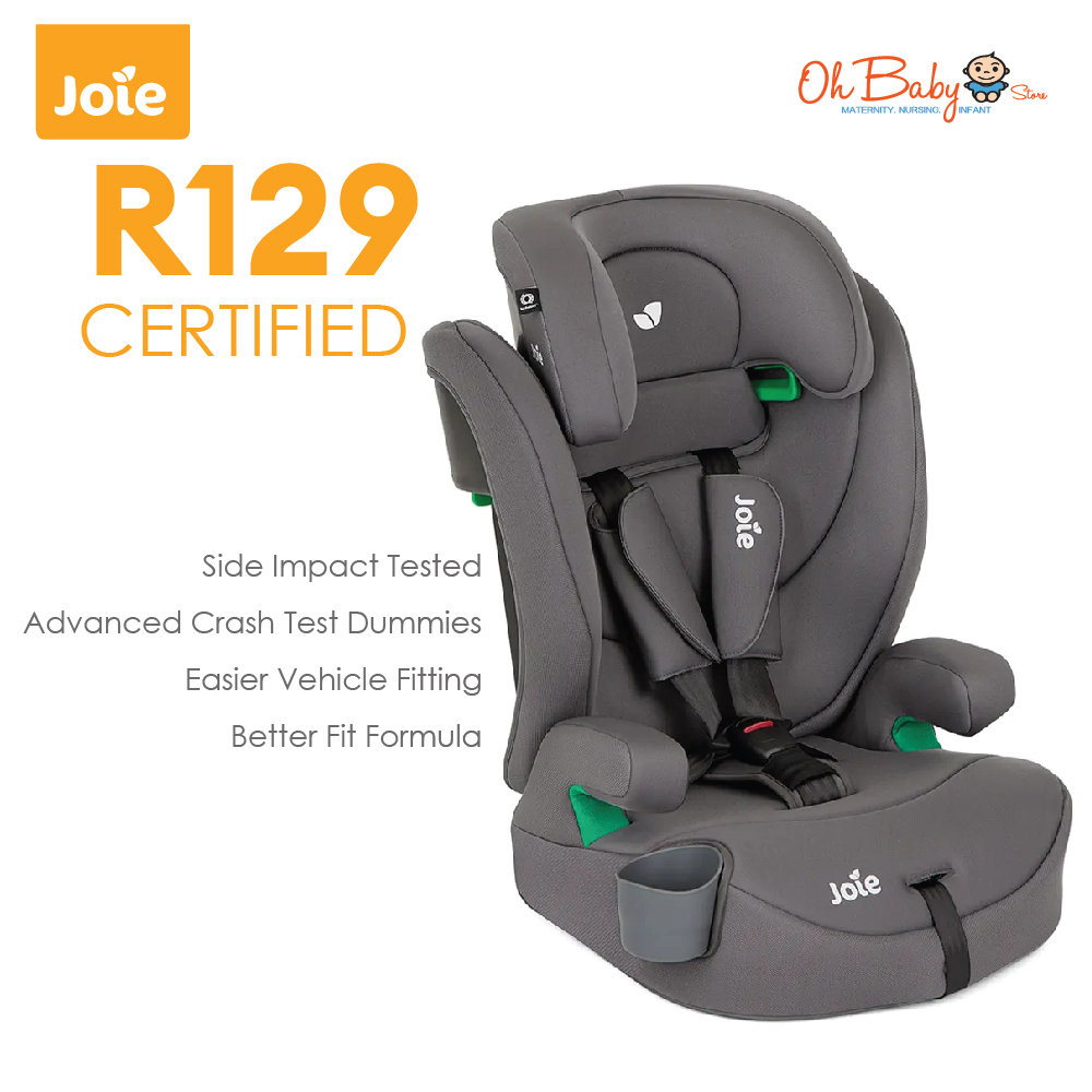 Joie Elevate R129 Car Seat The Affordable and Durable Car Seat for Your Child l Online Baby Store Malaysia Oh Baby Store l Best Baby Store Malaysia