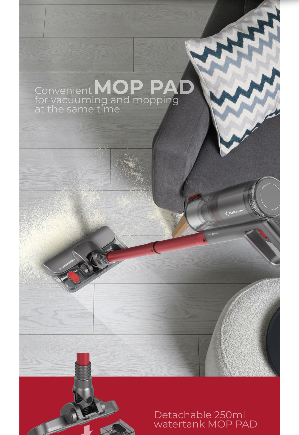 PerySmith Handheld Vacuum Cleaner Xtreme Series X10 Pro (1000W) PGMall