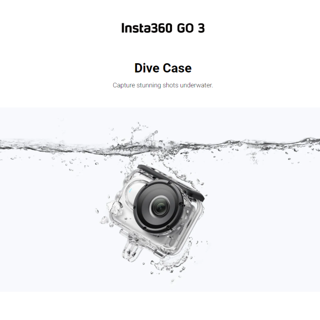 Insta360 GO 3 Dive Case – Drones Kaki | DJI Enterprise Authorized Store