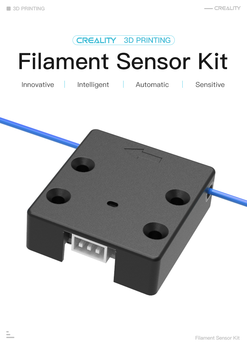Filament detection device sensor kit for ender 3 , v2 , 5 , 5 plus, 6 kit detector upgrade 3d printer parts