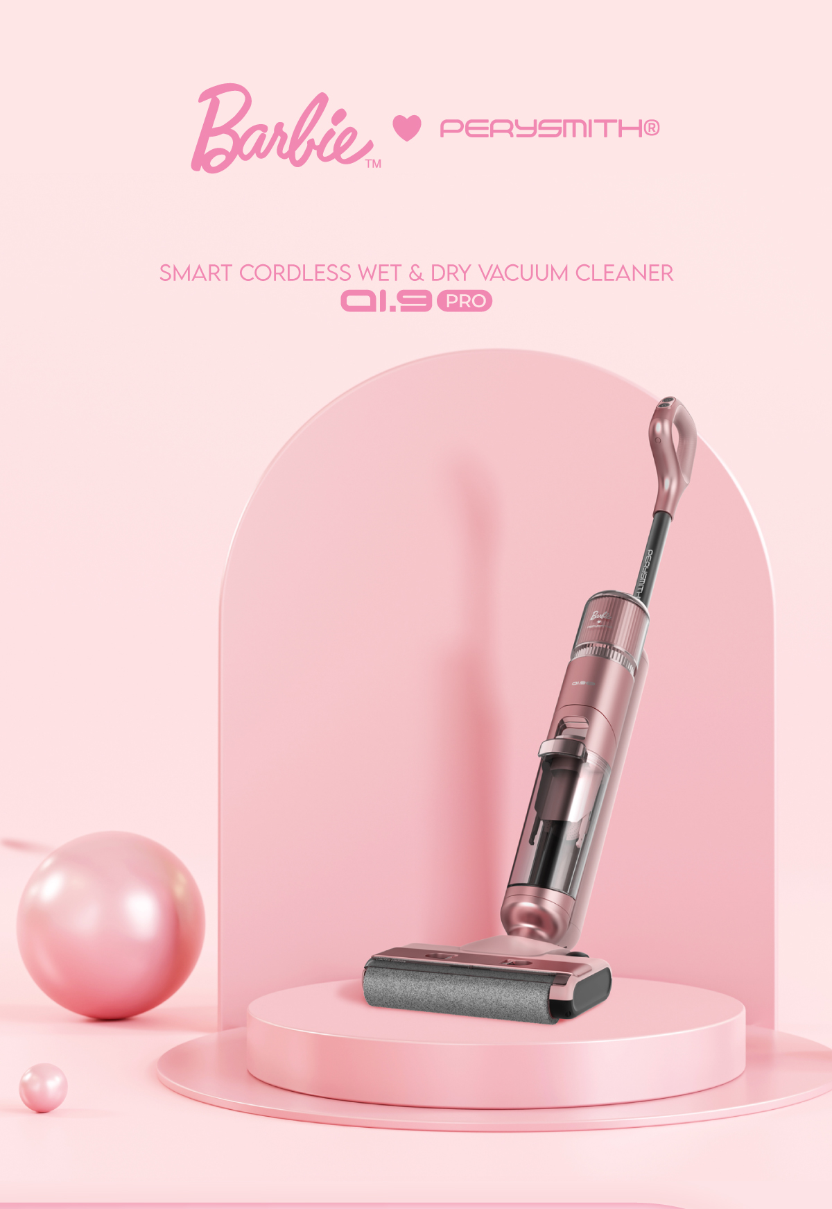 Barbie vacuum online set