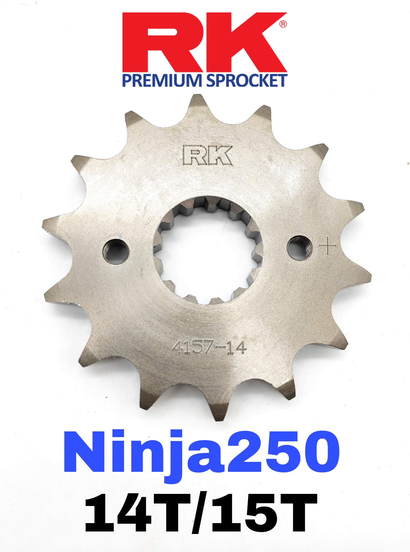 Front Sprocket Ninja 250 Chain And Sprocket RK Sprocket Set