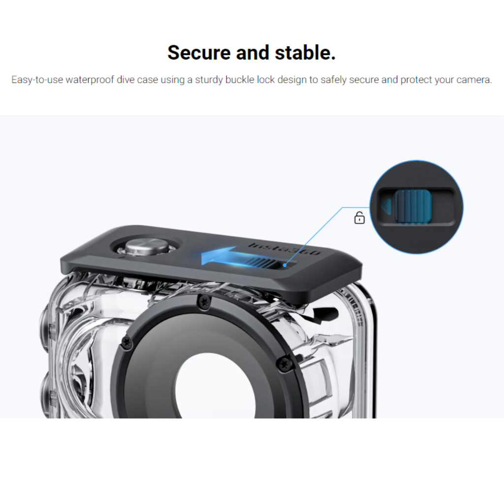 Insta360 GO 3 Dive Case – Drones Kaki | DJI Enterprise Authorized Store