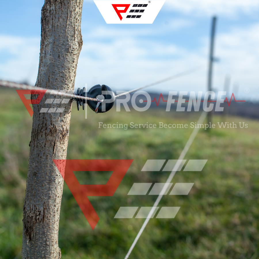 Pro Fence P20 Set Polywire for 0.5-7 Acre Electric Fence Set Pagar Elektrik Set Solar Profence Fence Energizer Ibu Pagar