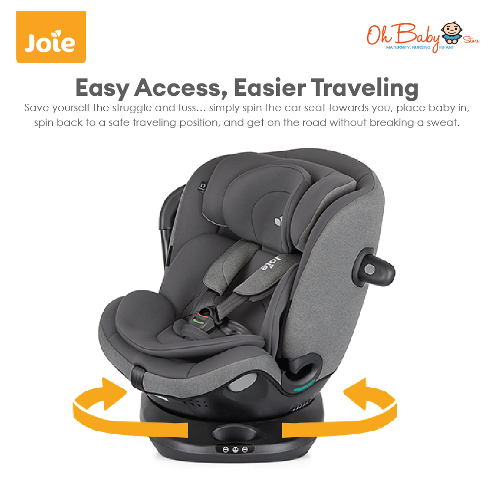 Rear Facing Joie 360 Spin Installation Joie I-Spin Multiway 360