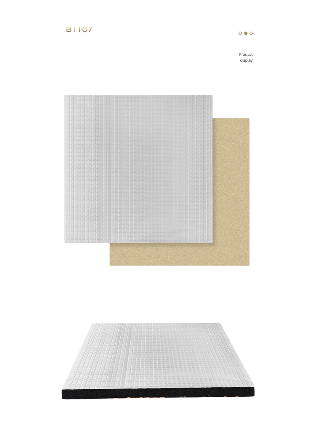 Heated bed insulation cotton insulation cotton platform aluminum foil self-adhesive soundproof pad tape for 3d printer