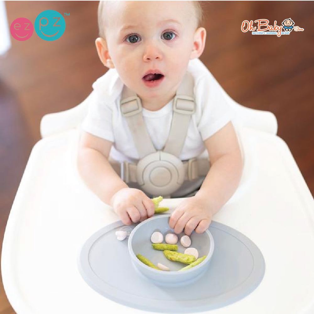 Ezpz Tiny Bowl Compact Lightweight for dinners out travel Oh