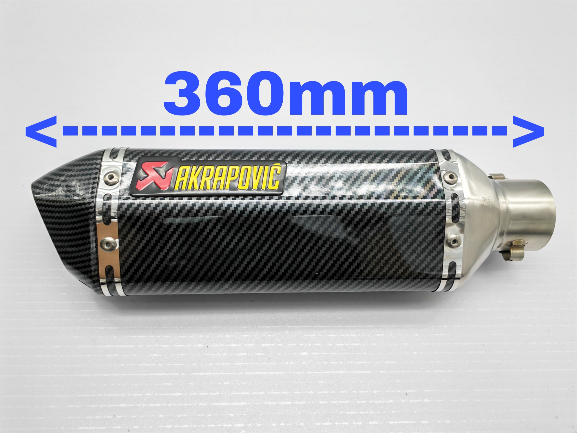 Akrapovic Original Exhaust KTM Duke 200 V1 Ekzos Tabung Muffler