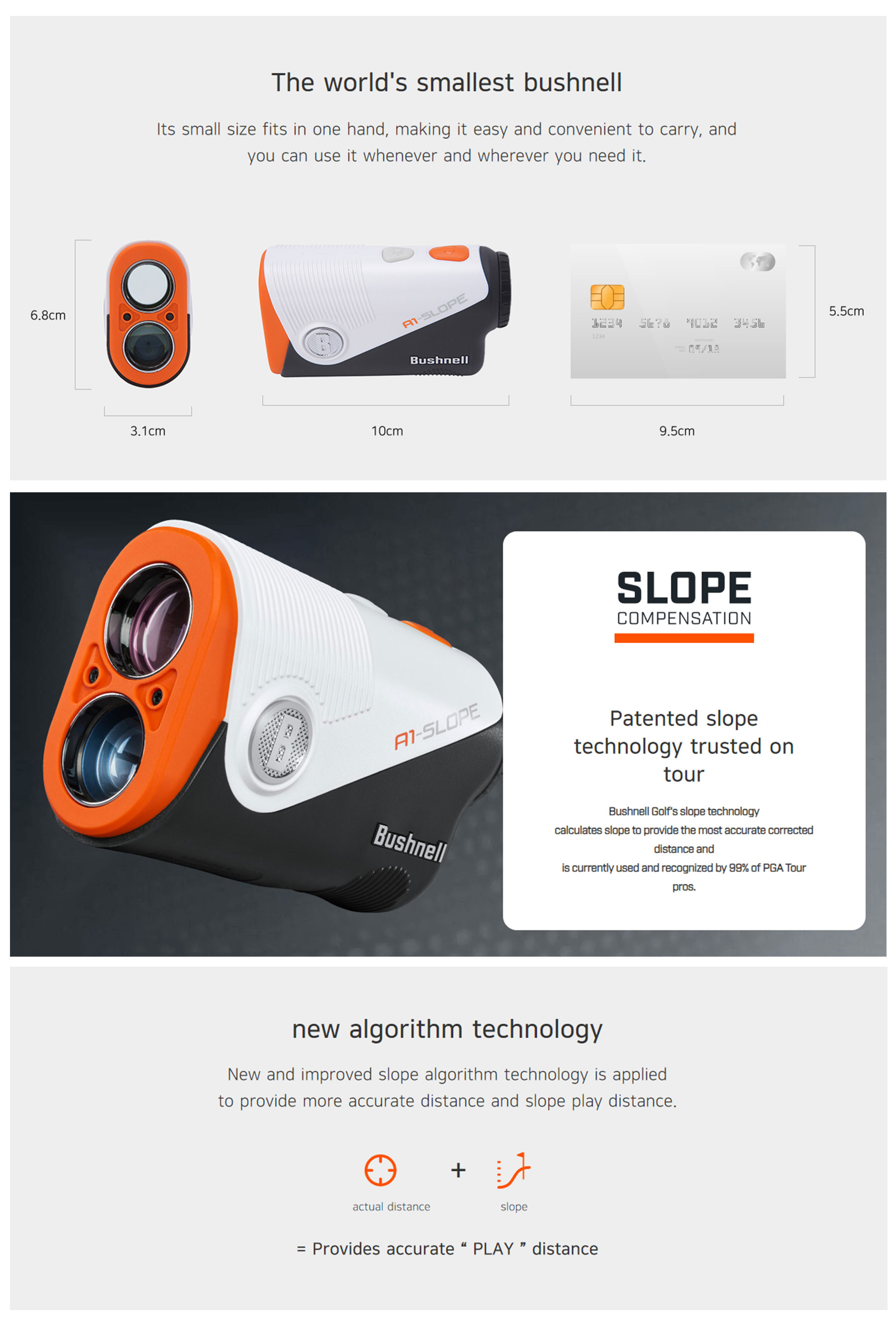 Bushnell Golf A1-Slope Golf Laser Range Finder | MicroNation Bushnell Golf A1-Slope Golf Laser Range Finder | MicroNation