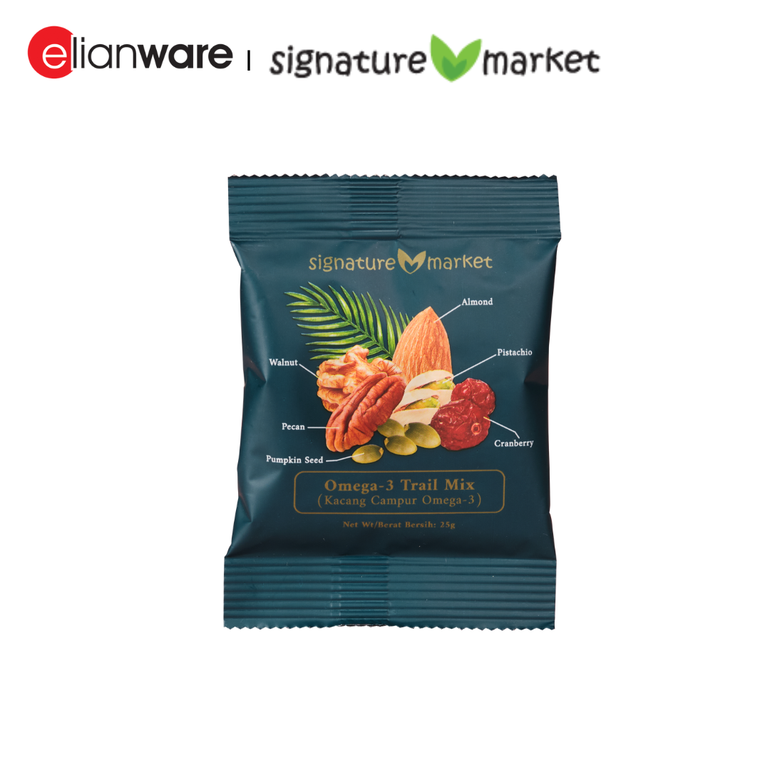 Elianware x Signature Market Omega 3 Trail Mix Daily Pack 25g