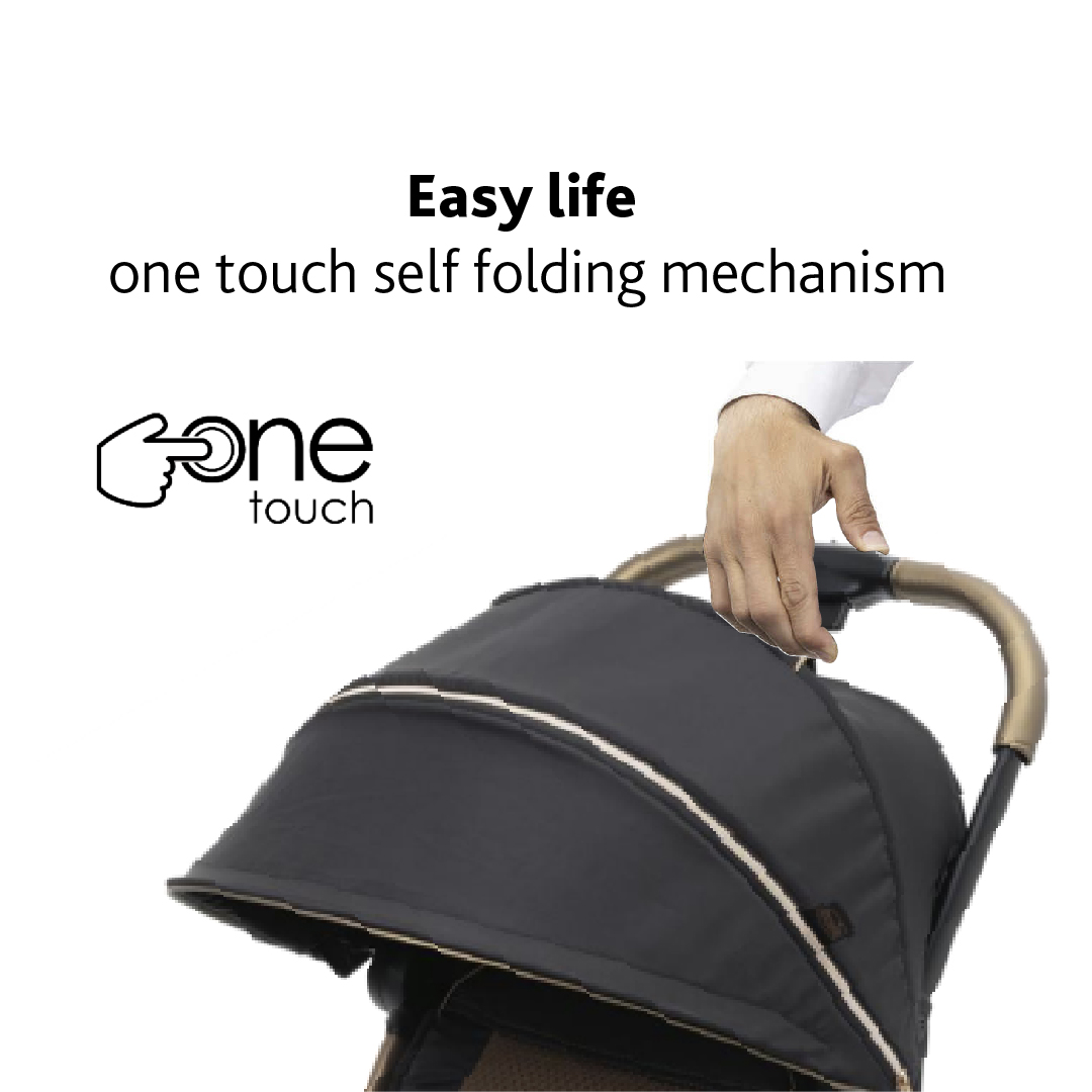 Chicco Goody Primo Enchanting Bronze Stroller (Birth 22 kg