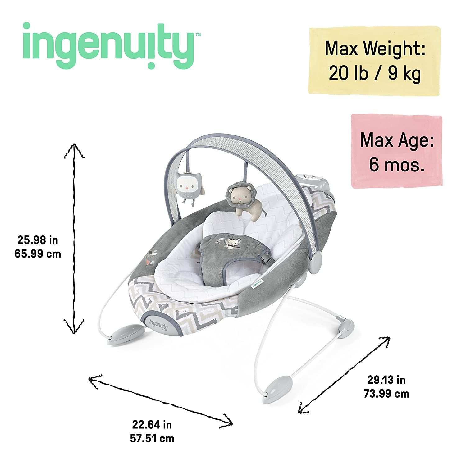 Ingenuity smartbounce automatic on sale