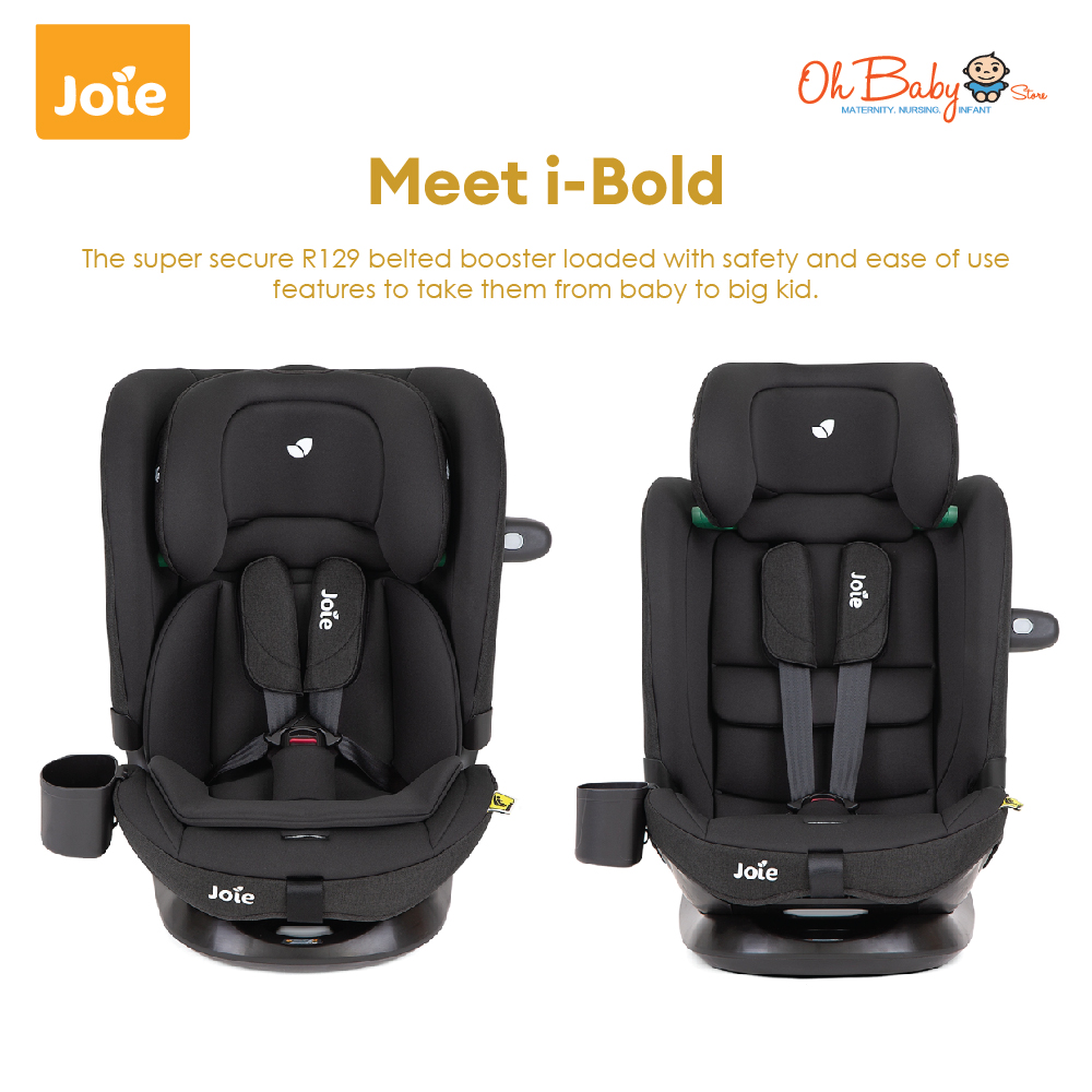 Isofix and best sale belted car seat