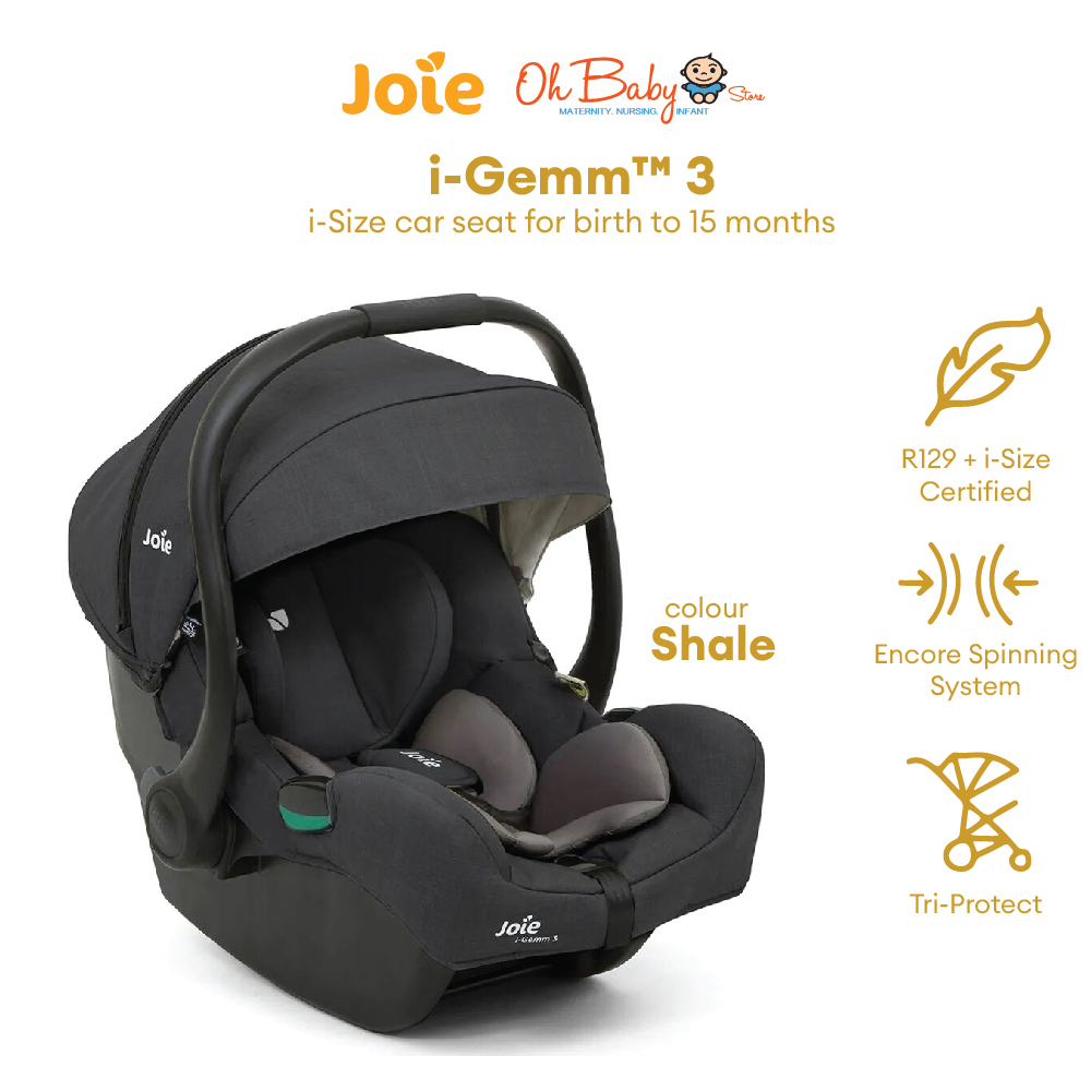 Joie i-Gemm Carrier i-Size Car Seat for birth to 15 months