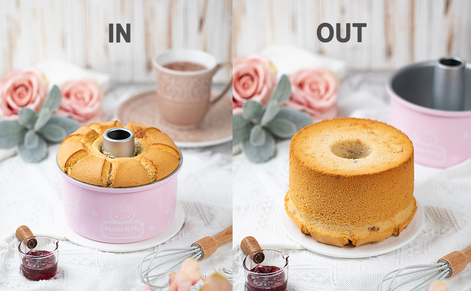 Hello Kitty Extra Deep Round Cake Pan With Removable