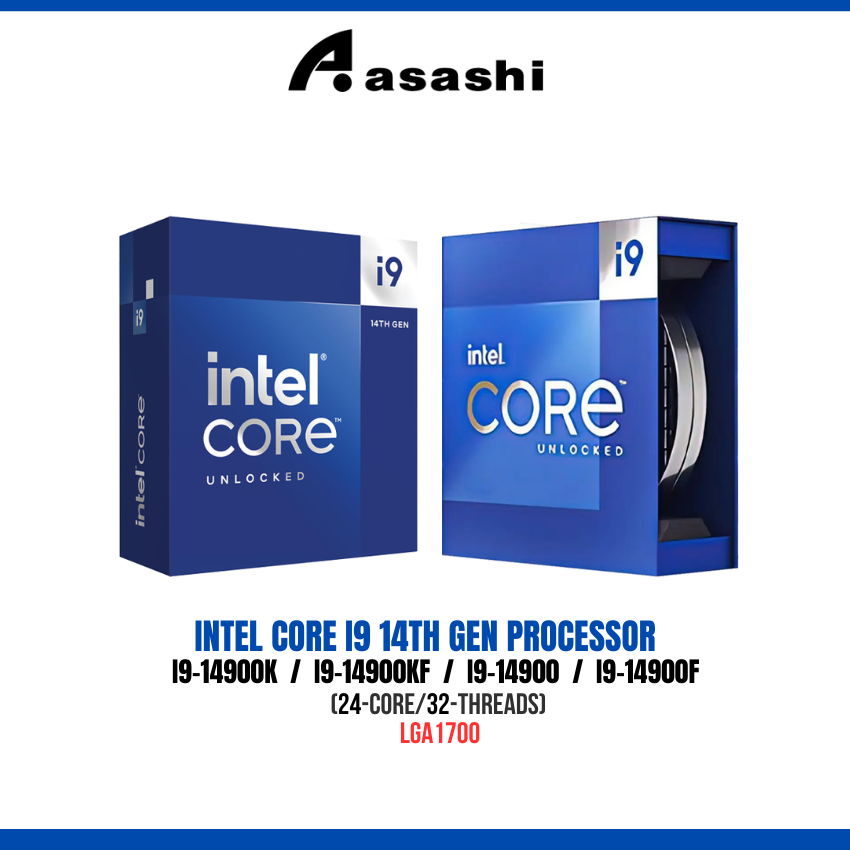 Intel Core i9-14900K / i9-14900KF / i9-14900 / i9-14900F (24-Core
