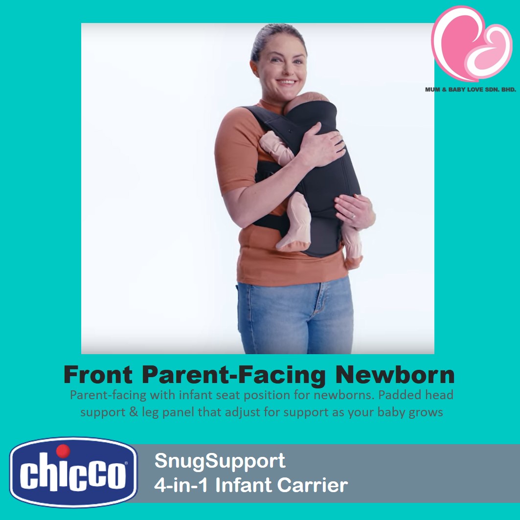 SnugSupport 4-in-1 Infant Carrier - Black