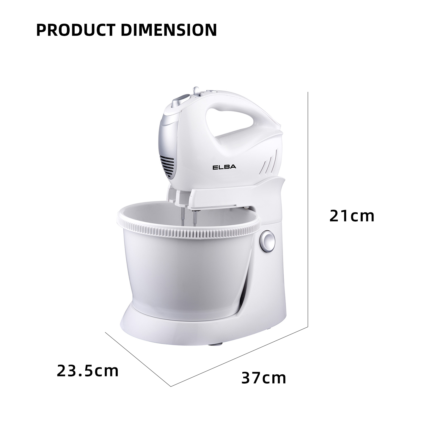 Elba Microwave With Electric Oven Digital Timer Free Stand Mixer EMO