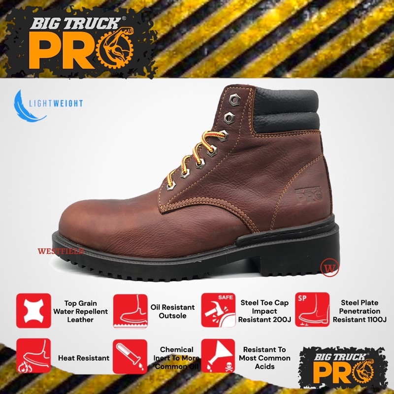 Big truck safety shoes on sale