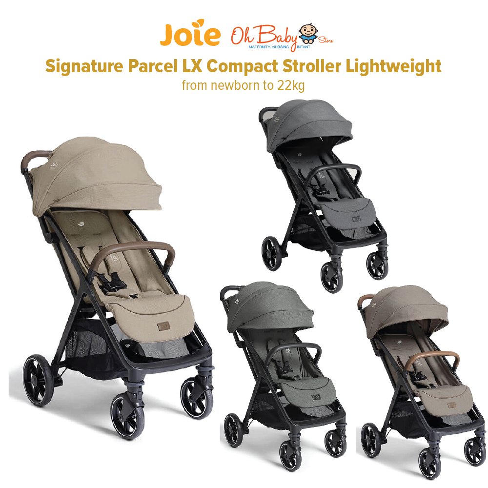 Joie Signature Parcel LX Compact Stroller Lightweight from newborn