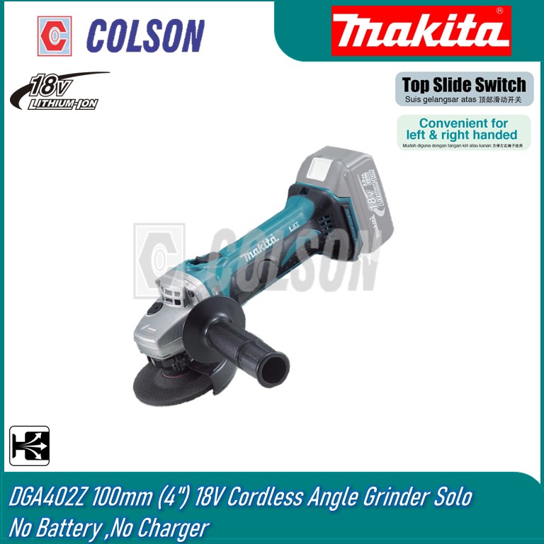 MAKITA DGA402RFE/ DGA402Z 100 Mm (4