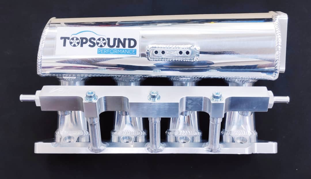 Aki　4点セット VR Intake Manifold for Toyota 4AGE 20V RWD with Billet Fuel rail