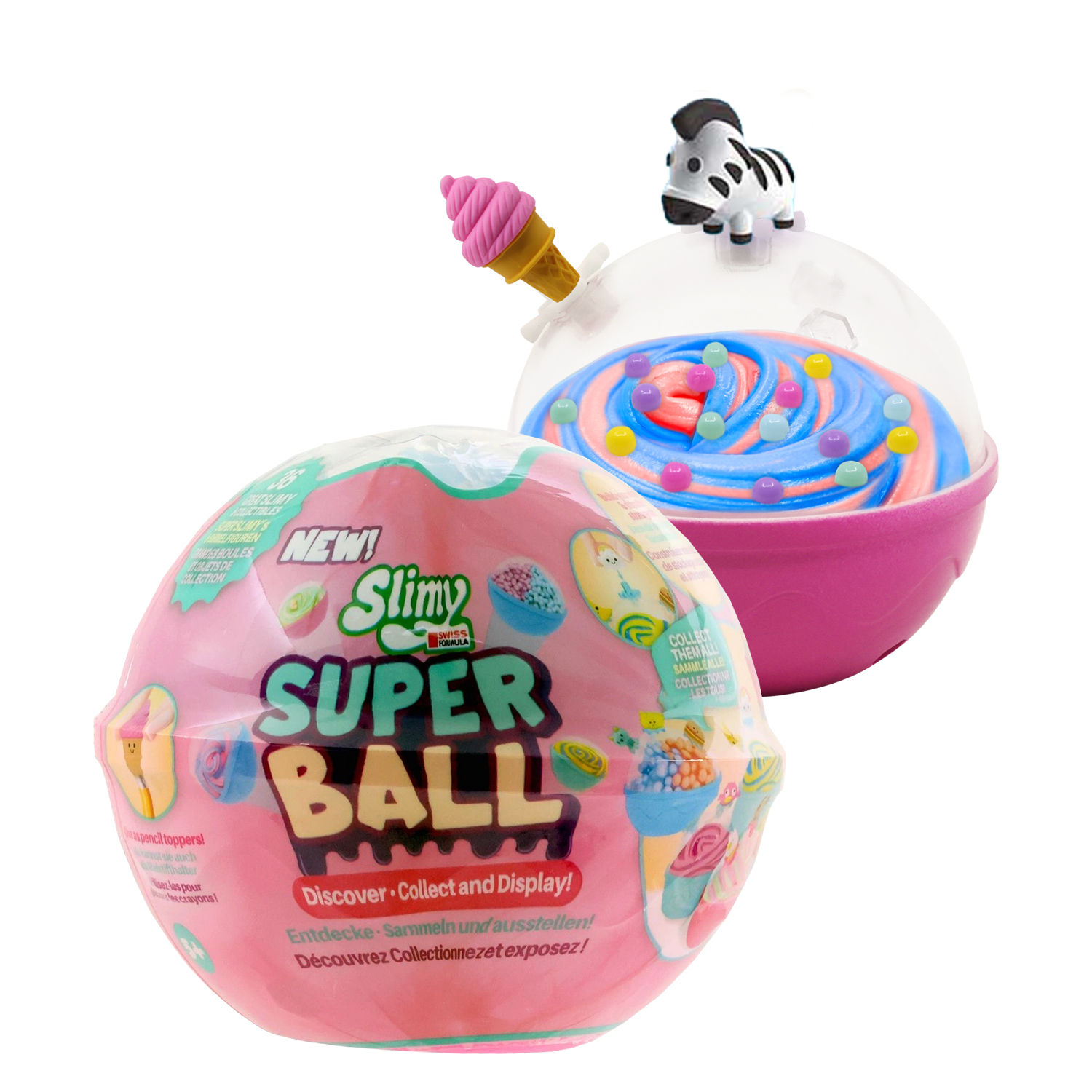 Slimy SuperBall Mystery Capsule Collectible with Mix-Ins