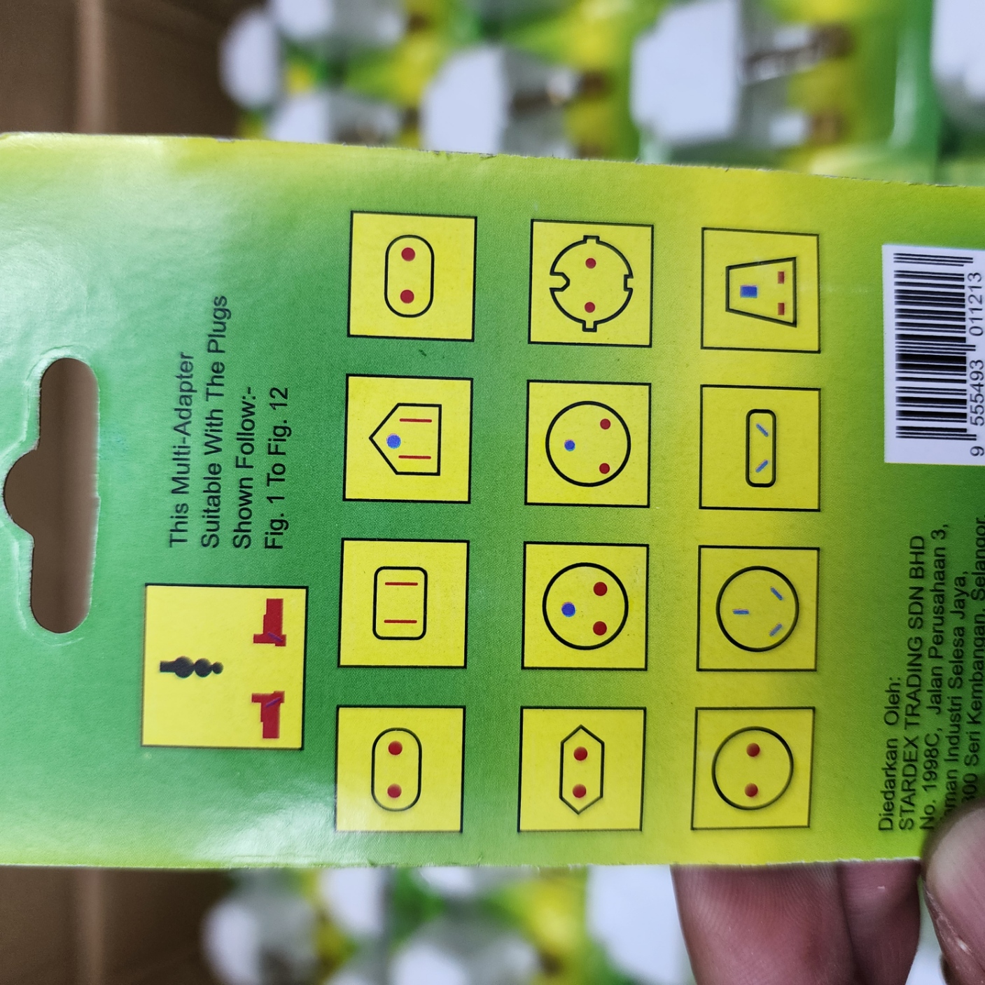 EUROSAFE Universal adapter China plug adapter 2 pin plug adapter china to  Malaysia Multi Pin 2 Pin Socket Travel Adapter