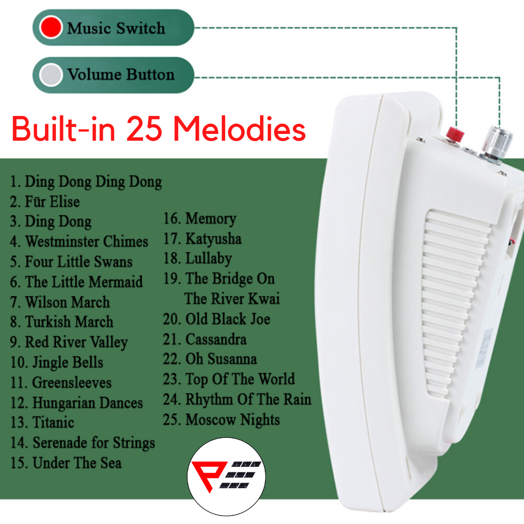 KG3022D Automatic Microcomputer Ringing Bells Timer Factory Bell School Bell 1-59 Sec Ringing Bell Stainless Steel Bell