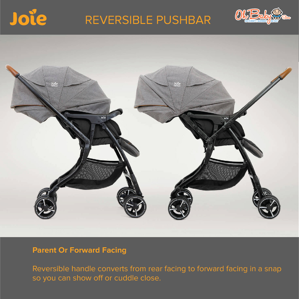 Joie Signature SMA Baggi 4WD Drift Facing Lightweight Stroller