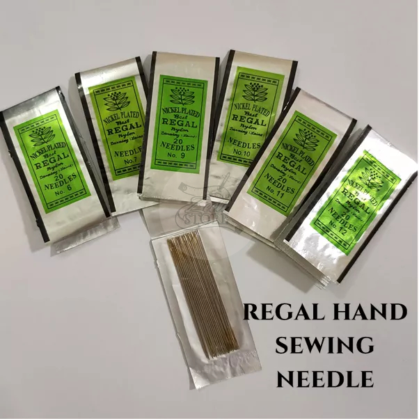 ZEELISTORE Jarum Jahit Tangan Kepala Emas Regal Regal Hand Sewing