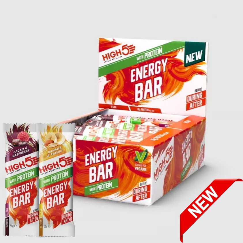 High5 Sport Nutrition Energy Bar With Protein Energy And Recovery For Running Cycling Hiking 8183