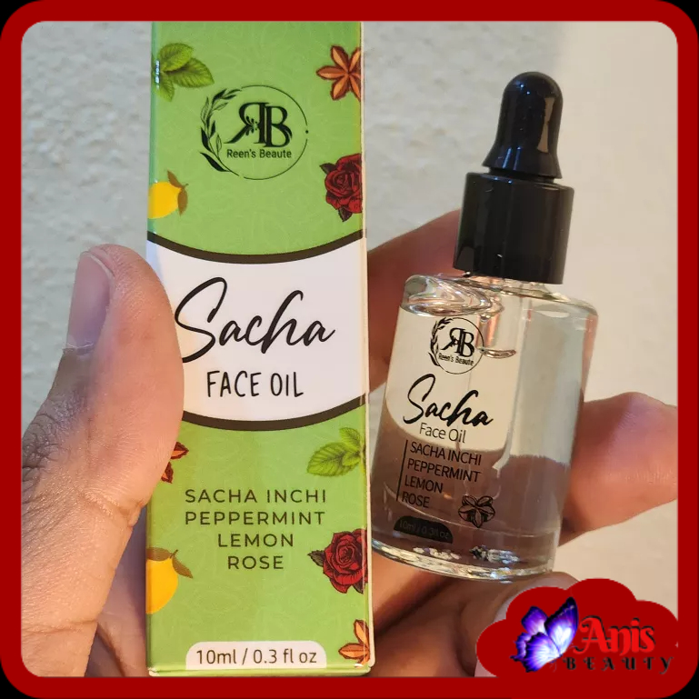 SACHA FACE OIL Original Minyak Jampi Sacha Inchi Kurangkan Kedutan
