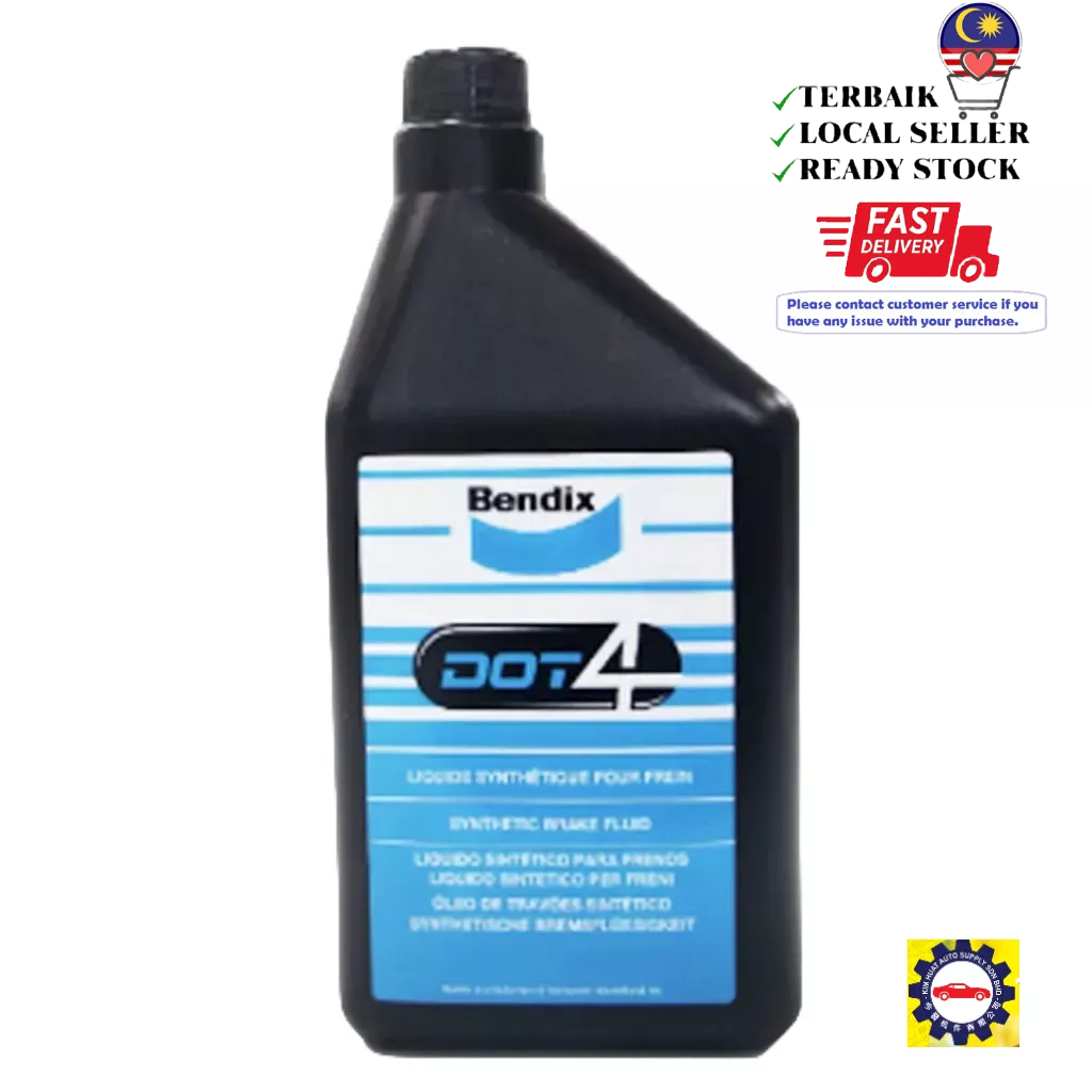 BENDIX Brake Fluid Dot 4 1 Litre Shopee Malaysia