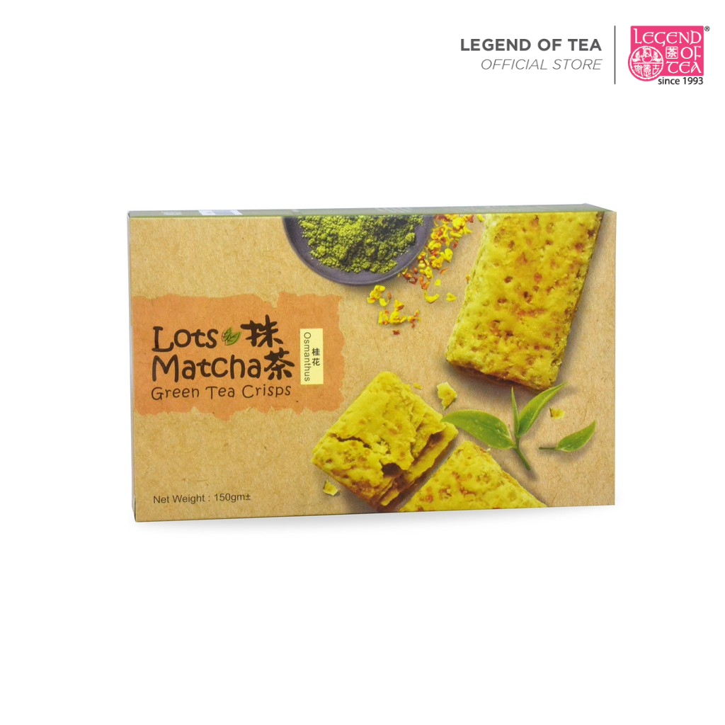 Lots® Matcha Green Tea Crisps Biscuit (150g)