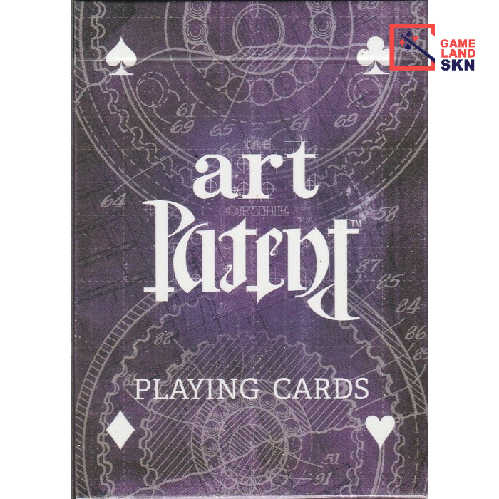 Limited Edition Art of the Patent (Vehicle) Playing Cards Purple