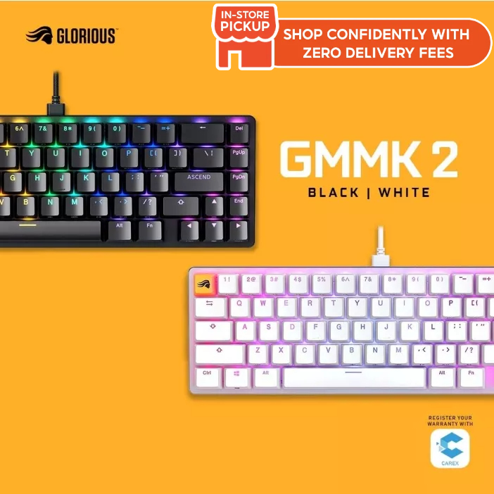 # GLORIOUS GMMK 2 Pre-Built Edition - Modular Mechanical Gaming Keyboard #