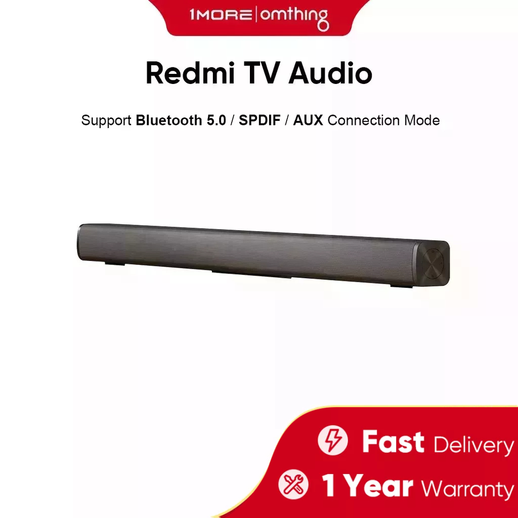 Xiaomi Redmi TV Speaker Bluetooth 5.0 Smart TV Soundbar Audio Wireless Home Surround Stereo Sound Bar (30W)