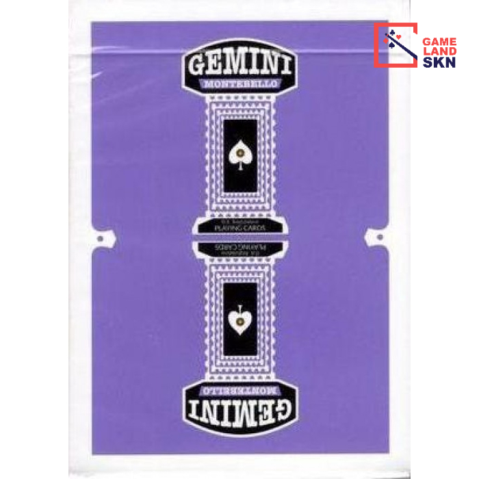 Gemini Casino Purple Playing Cards by Gemini